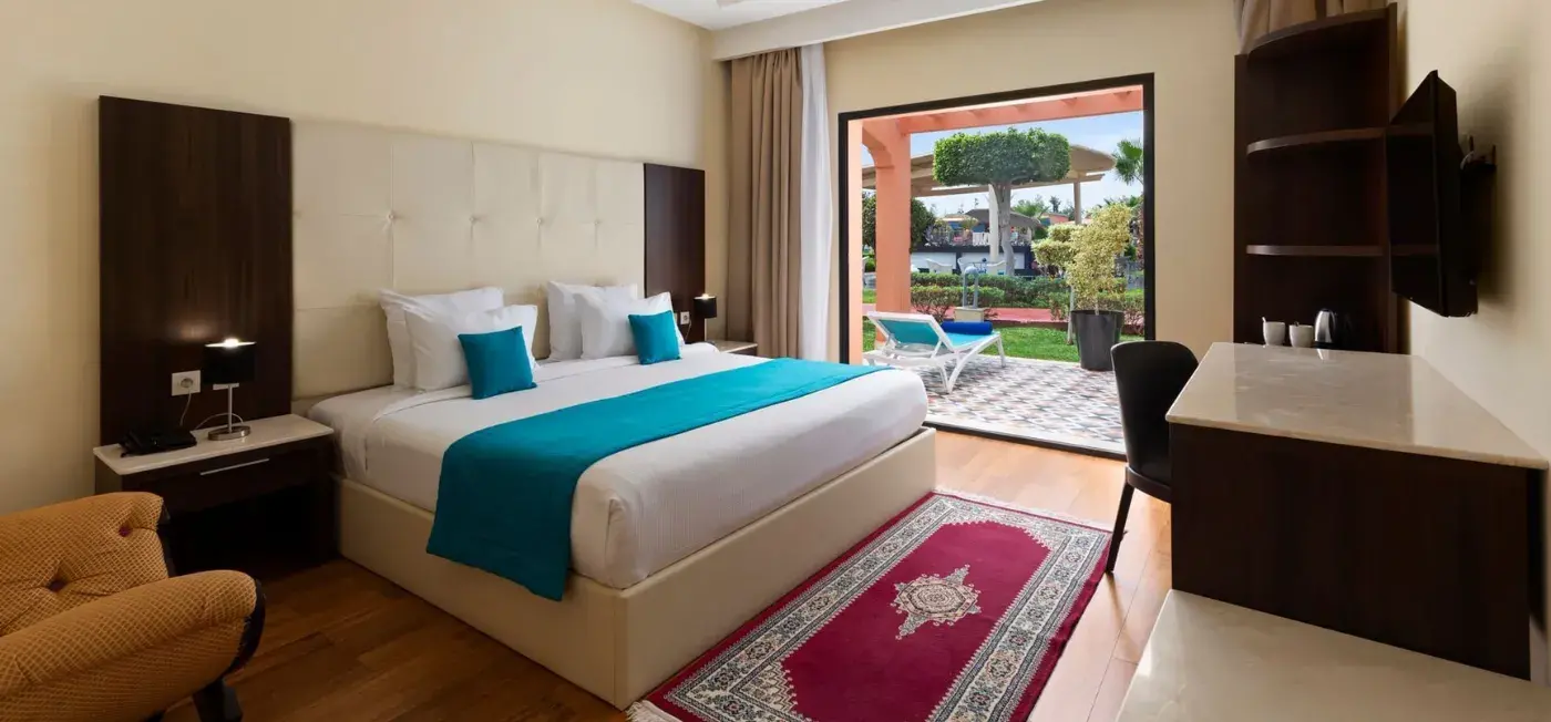 Room view of Pickalbatros Aqua Fun Club Marrakech, Morocco